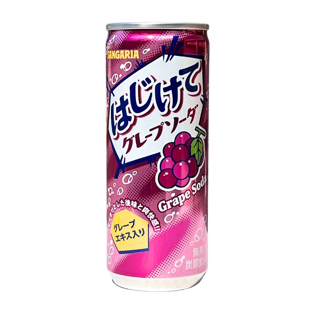 Hajikete Grape Soda 250g 30cans