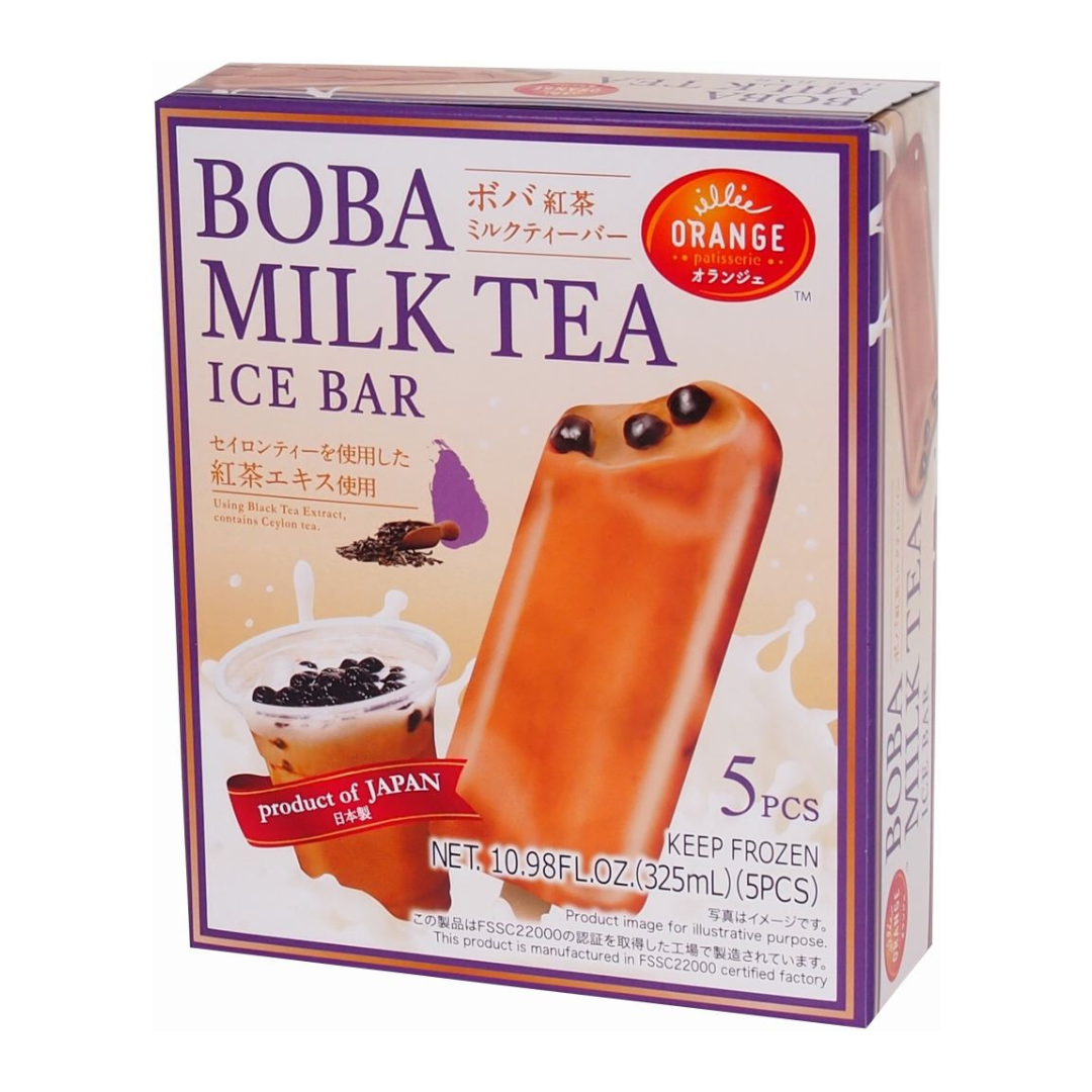 Boba Milk Tea Ice Bar 5pc 325ml