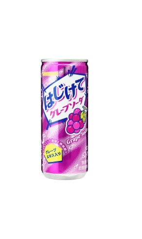 Hajikete Grape Soda 250g 30cans