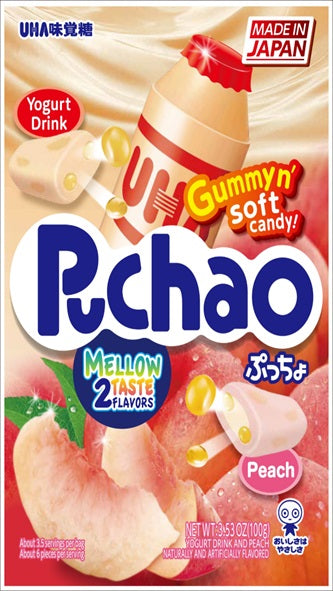 UHA Puchao Yogurt Drink& Peach 100g