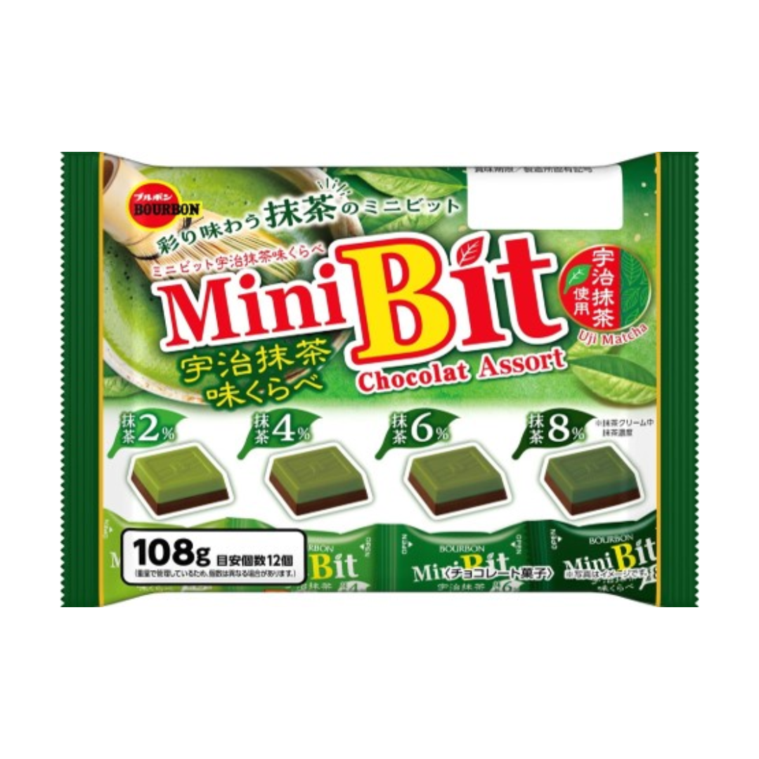 BOURBON Mini Bit Uji Matcha 108g BBD 31/10/2025