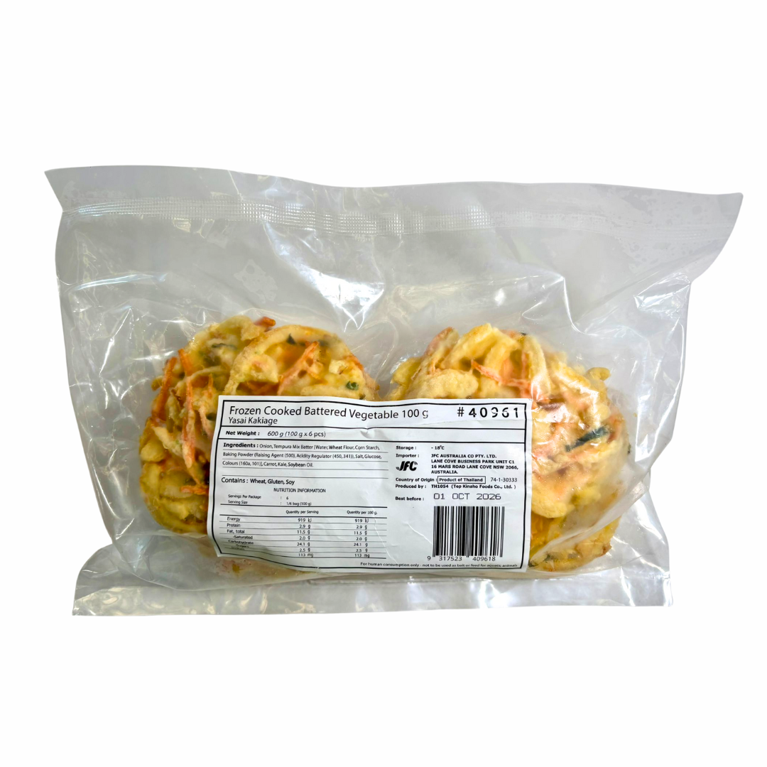 TEP Yasai Kakiage 100g 6pc
