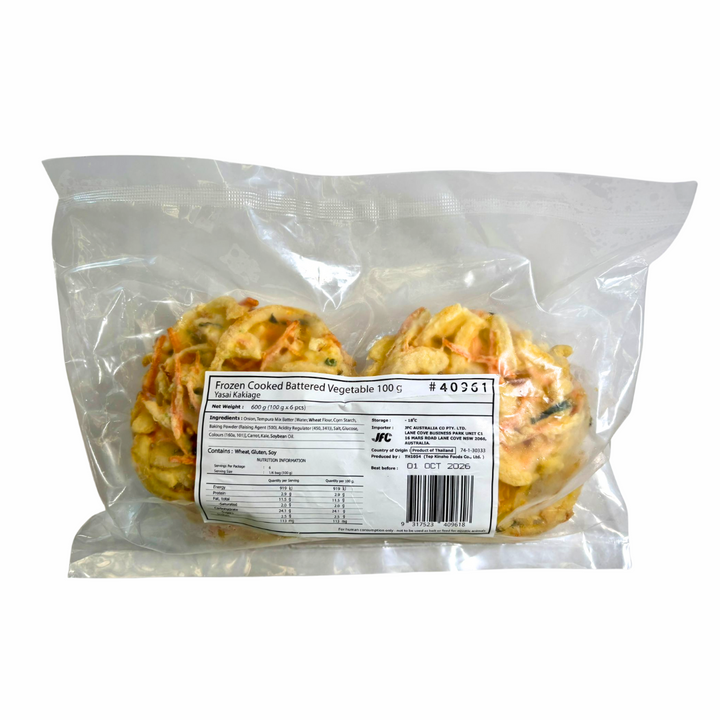 TEP Yasai Kakiage 100g 6pc