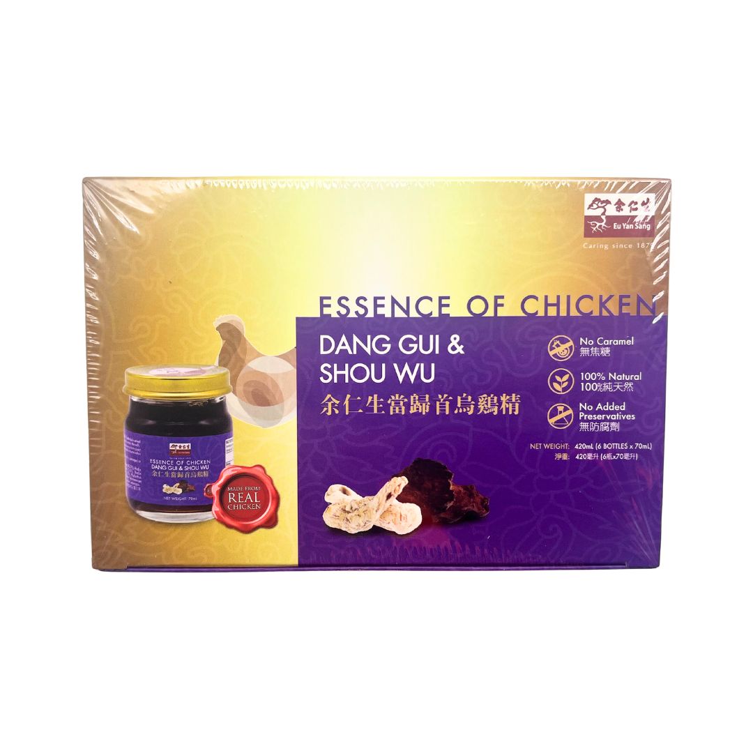 EYS Chicken Essence with Dang Gui Shou Wu (6 bottlesx70ml)