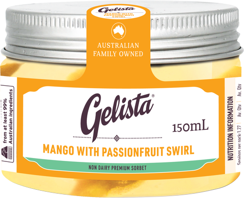 Gelista Ice Mango with Passionfruit 150ml