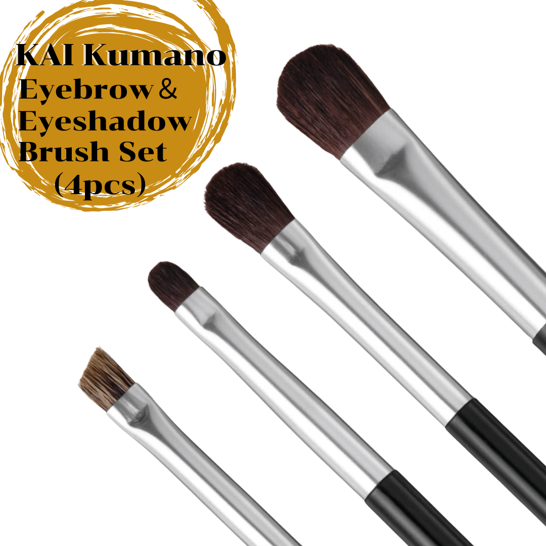 KAI Kumano Eyebrow & Eyeshadow Brush Set