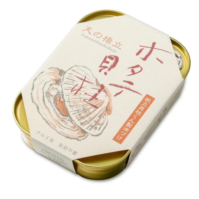 Amano Hashidate Smoked Hotate Scallop Can 105g