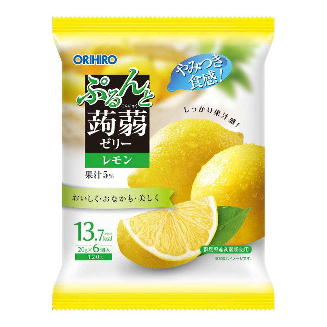 Purunto Konnyaku Jelly Sicillian Lemon Pouch 120g BBD 30/04/2023