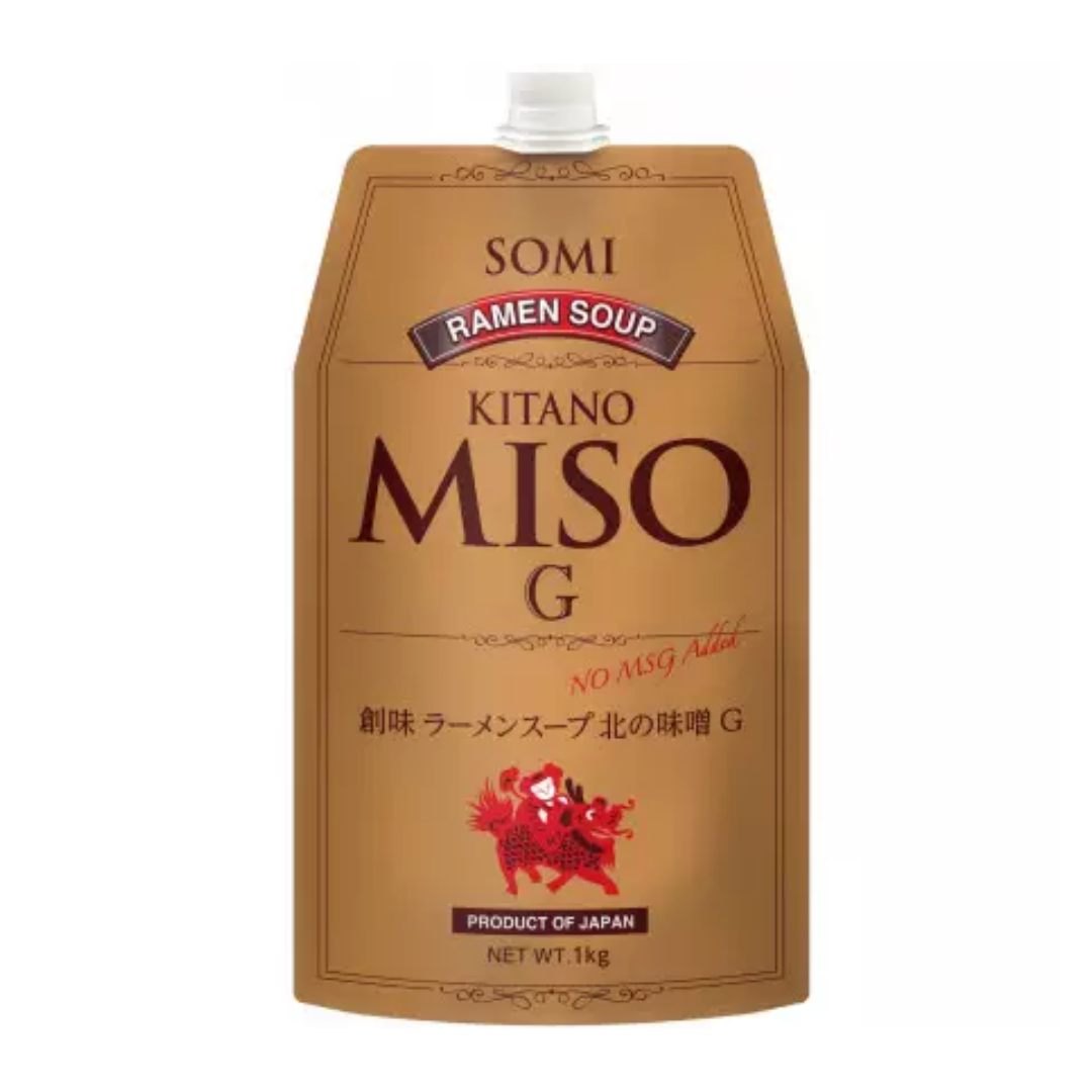 Kitano Miso Ramen Soup Base 1kg  7x