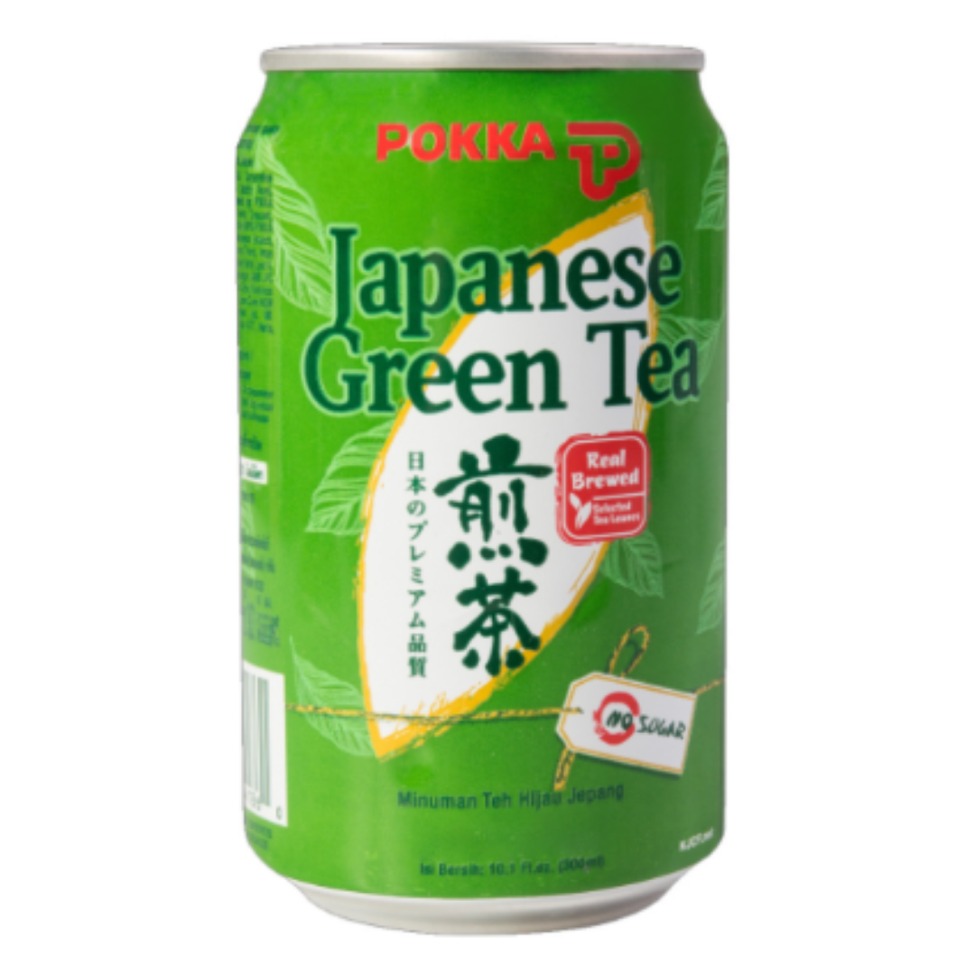 Japanese Green Tea No Sugar 300ml 24cans