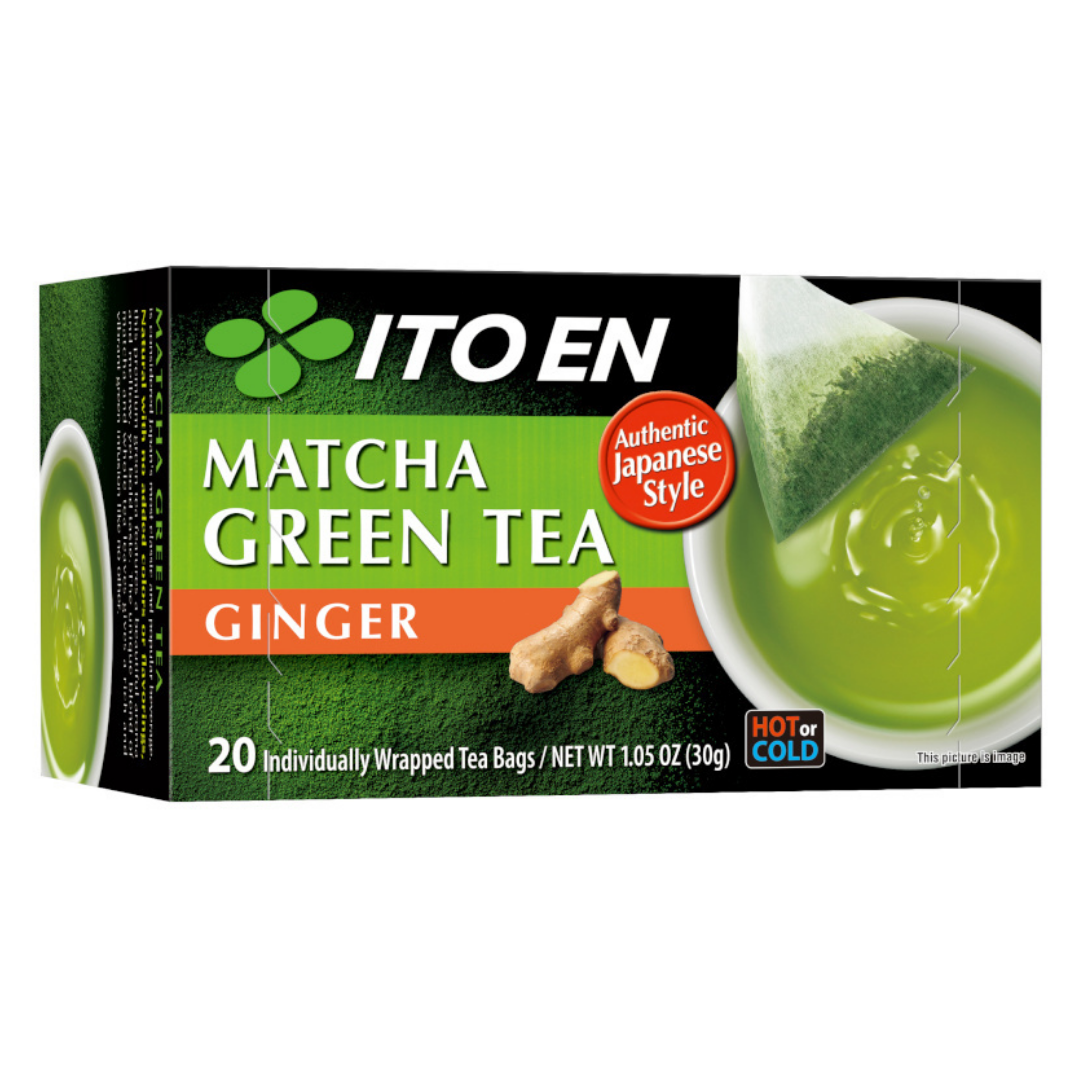 Matcha Green Tea Ginger Tea Bag 20pc