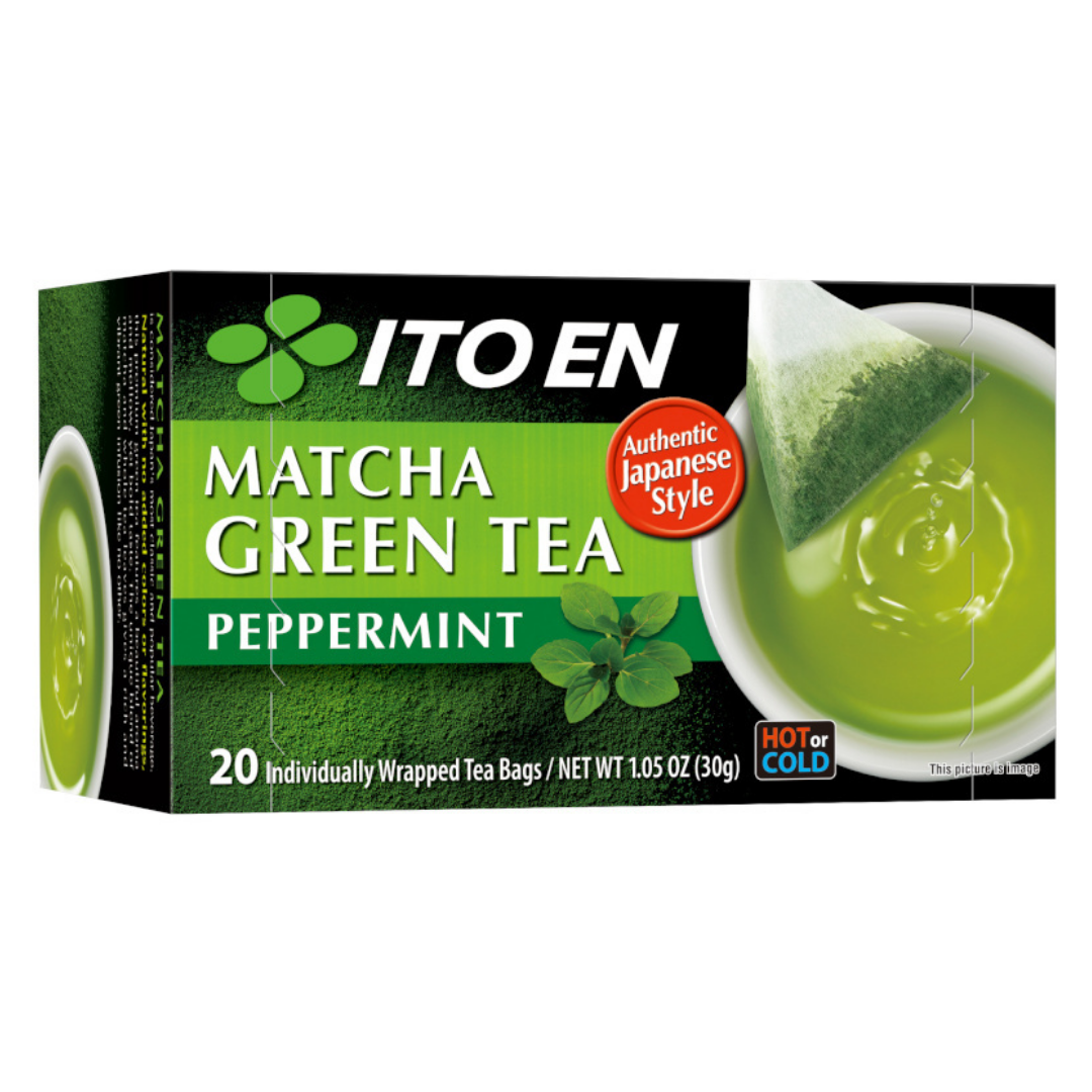Matcha Green Tea Peppermint Tea Bag 20pc