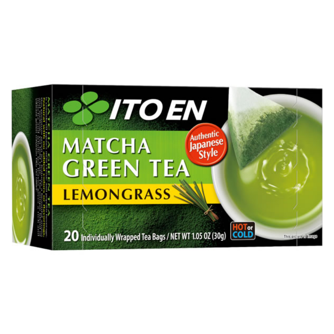 Matcha Green Tea Lemongrass Tea Bag 20pc