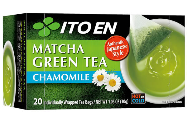 Matcha Green Tea Chamomile Tea Bag 20pc